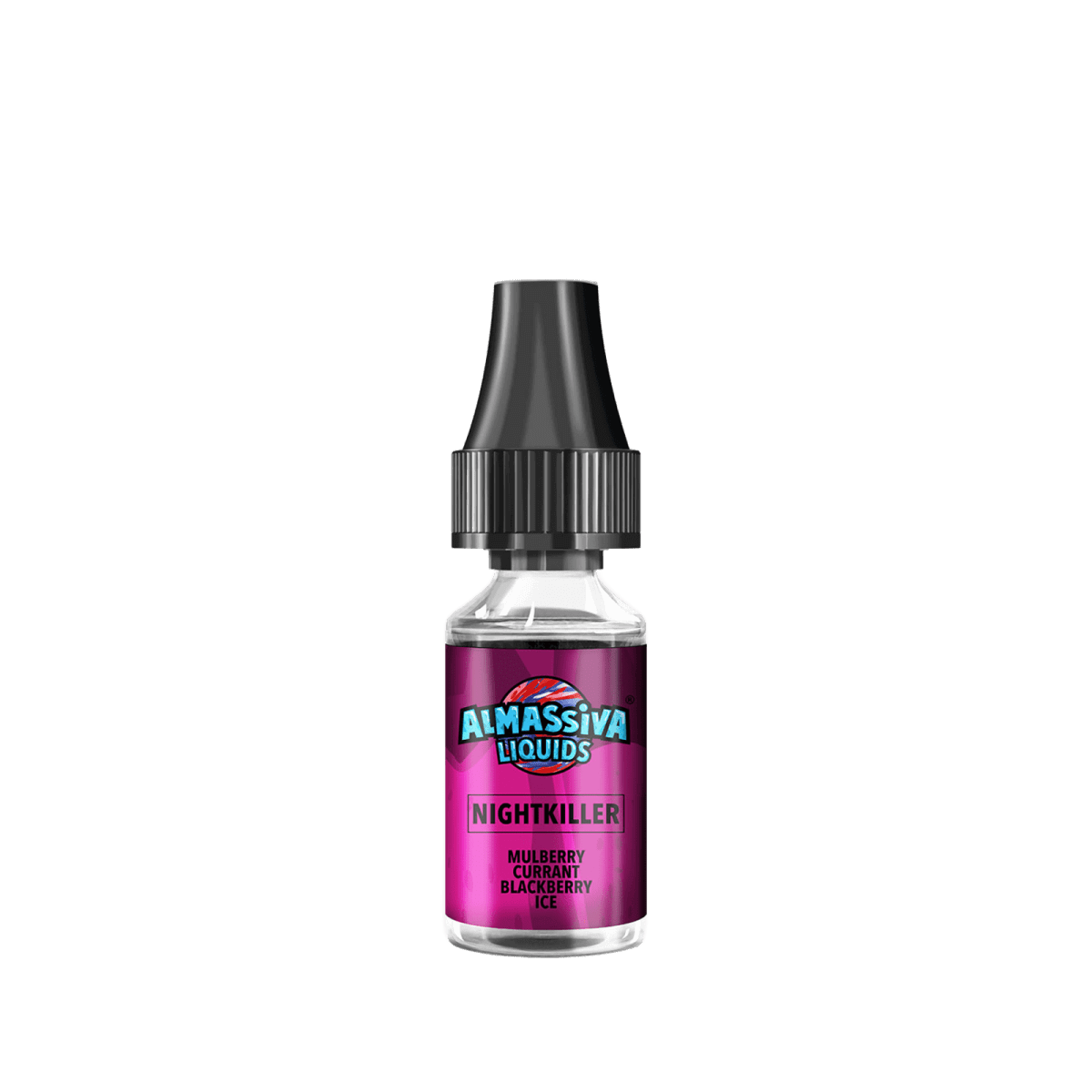 Almassiva Liquid Nightkiller – Intensiver Fruchtmix mit Maulbeere, Brombeere, Johannisbeere und kühlem Menthol. Erlebnis für alle Sinne!