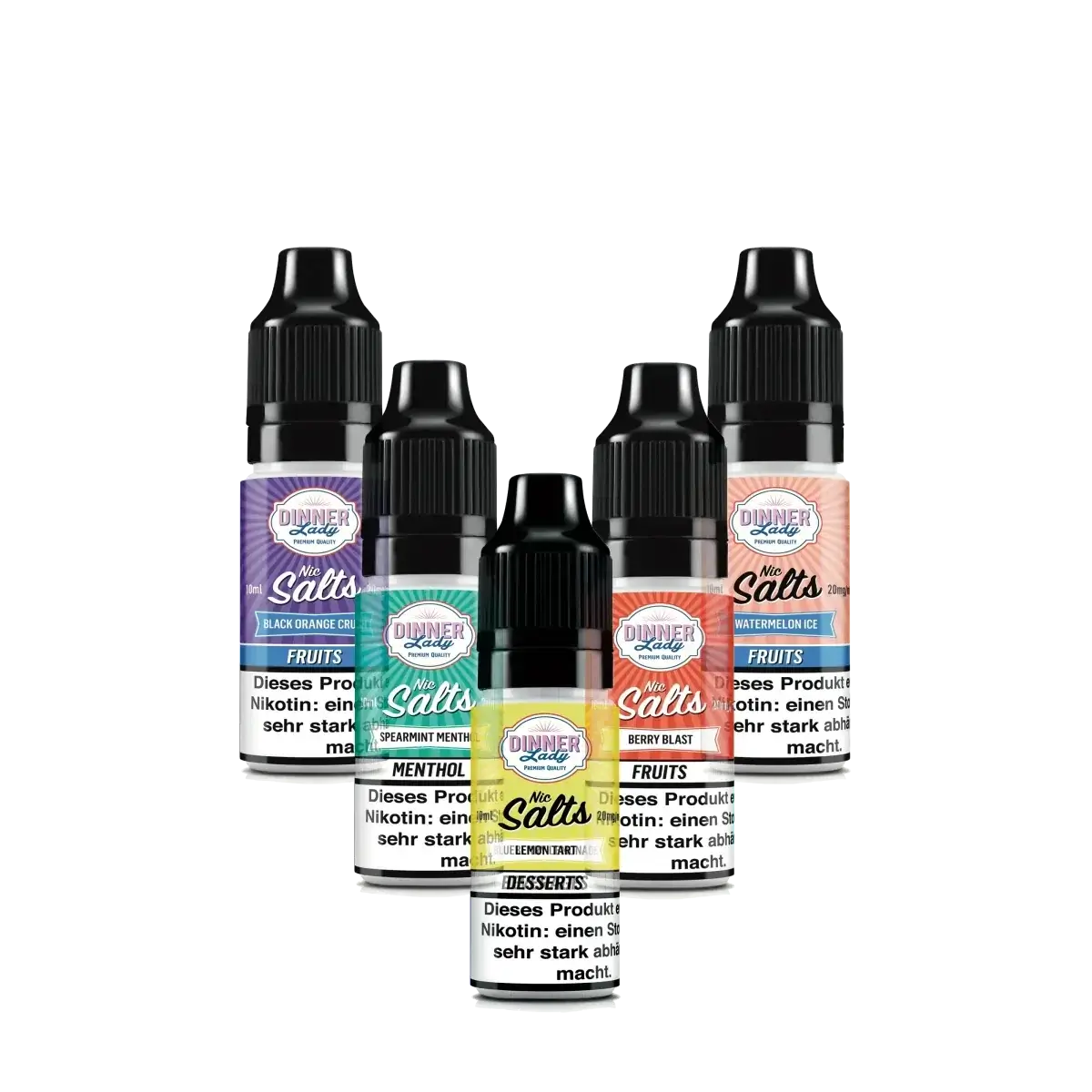 Alt Tag: Entdecke die erfrischenden E-Liquids von Dinner Lady mit Watermelon Ice und anderen fruchtigen Nic Salts Geschmacksrichtungen.