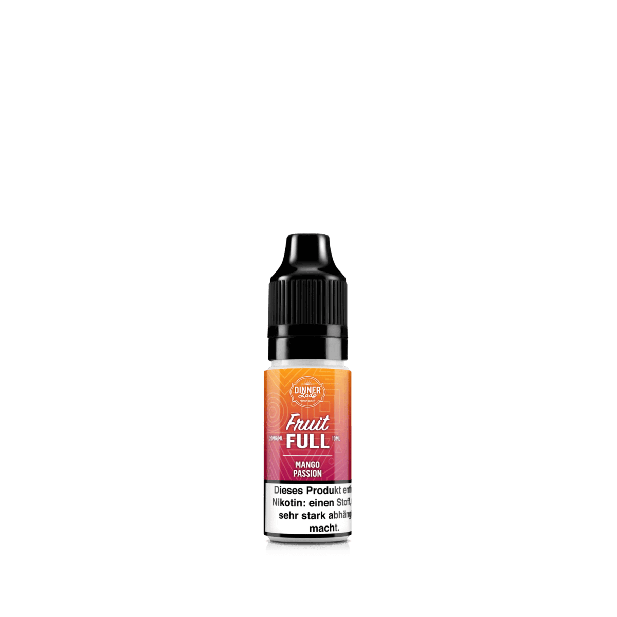 Erlebe mit Dinner Lady Mango Passion den sonnigen Mango- und exotisch tropischen Maracuja-Geschmack in einem handlichen Fläschchen.
