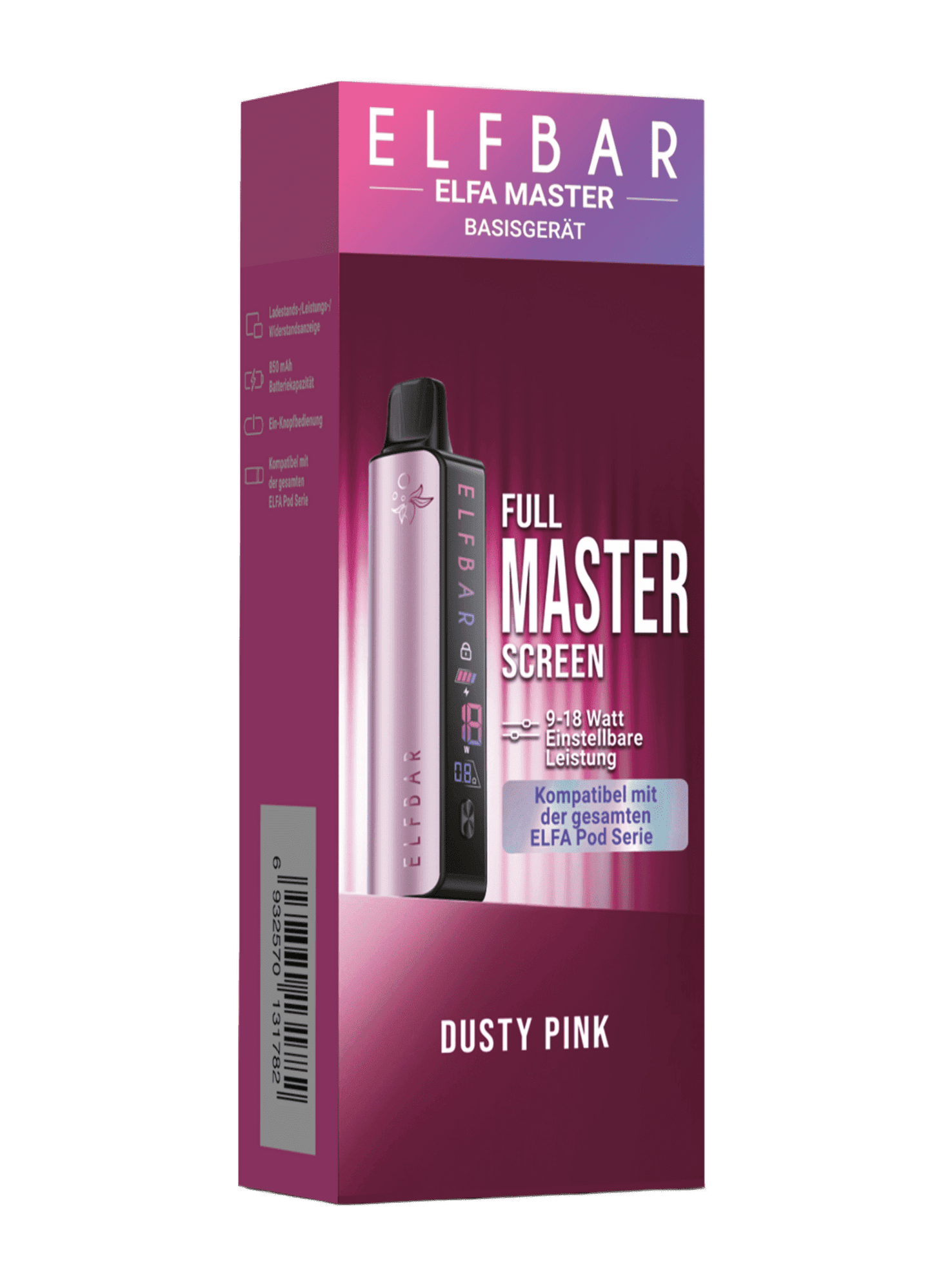 Alt Tag: Entdecke das Elfa Master Basisgerät in Dusty Pink, perfekt für deinen Style und easy in der Handhabung. Jetzt zugreifen!