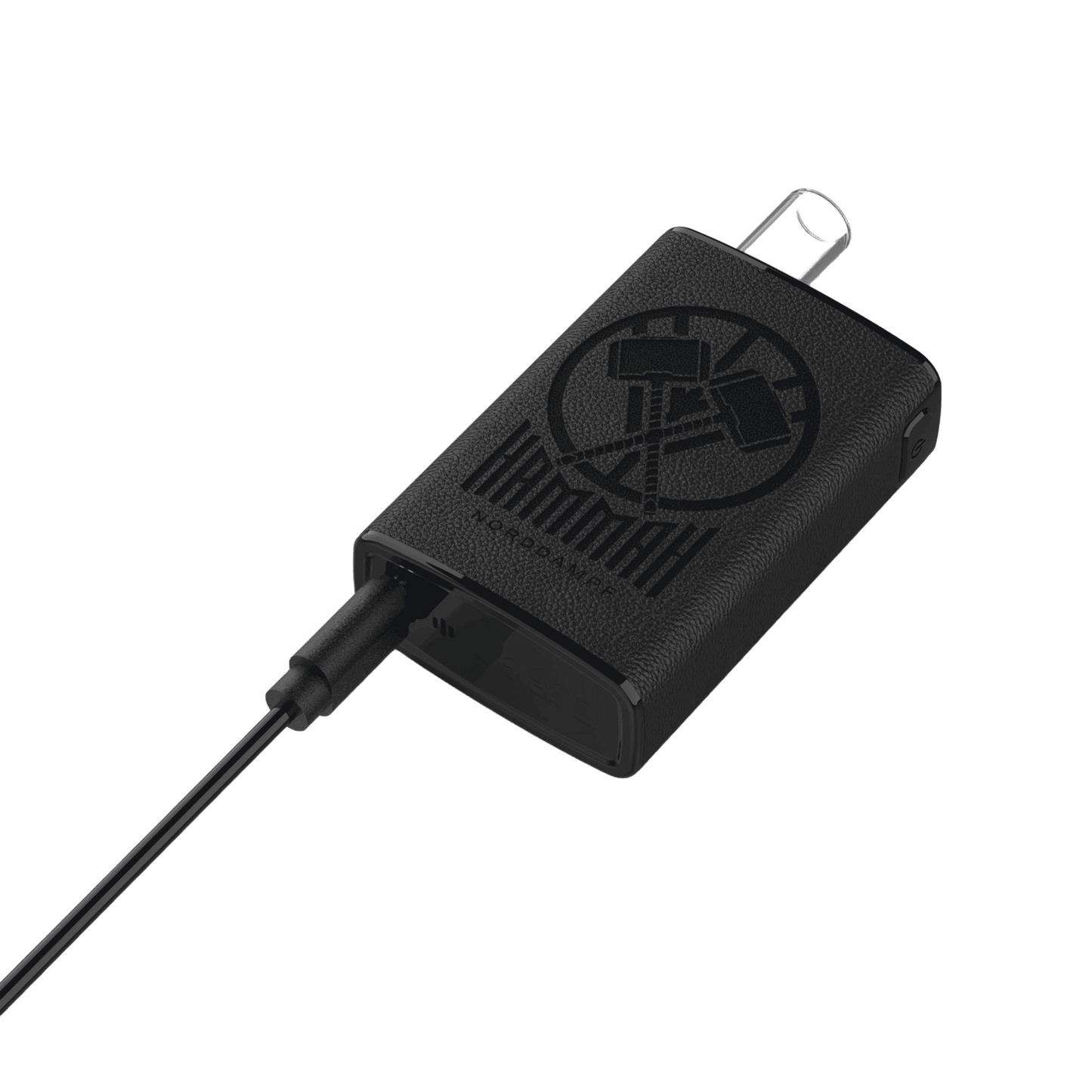 Hammah Vaporizer - Kraftvolles Design in tiefem Schwarz mit moderner Technik für stilvolle Genießer.