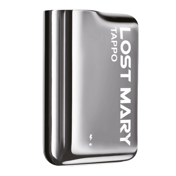 Erlebe moderne Eleganz mit dem Lost Mary Tappo Basisgerät in Silber Chrom. Perfekter Begleiter für stylische Dampfer wie dich!