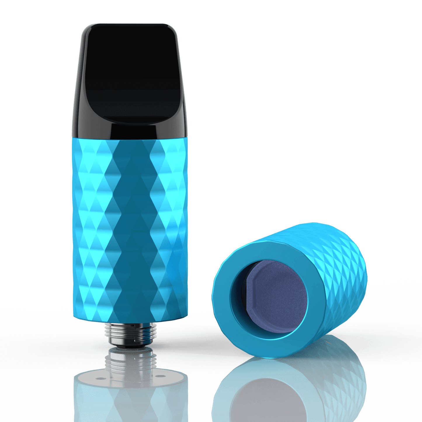 Norddampf Atomizer in Blau Metallic für deinen Terp Pen Vaporizer, stilvolles Design für intensiven Geschmack und gleichmäßige Erhitzung.