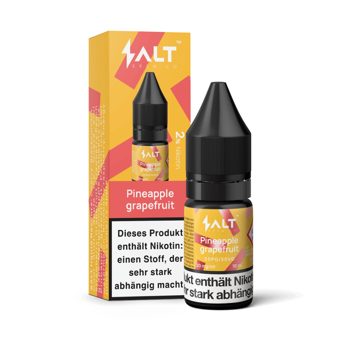 Probiere das Pro Vape Liquid - Ananas Pampelmuse für ein fruchtig-erfrischendes Dampferlebnis. Jetzt genießen!