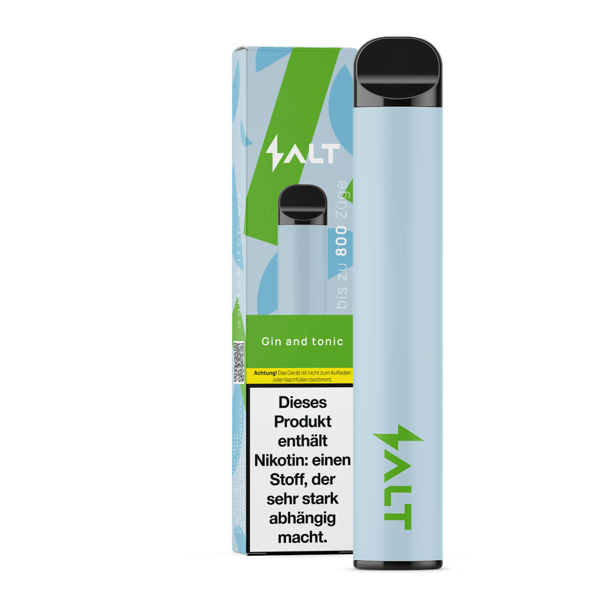 Probiere den Pro Vape Salt Switch "Gin and Tonic" - erfrischender Genuss von Wacholder und Tonic-Geschmack.