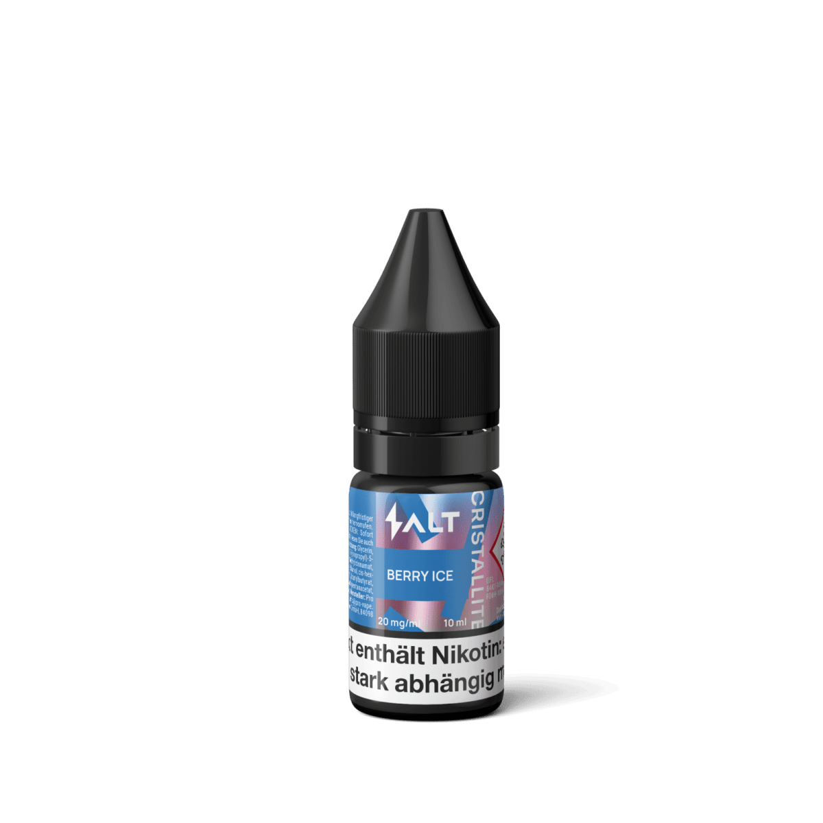 Cristallite Liquid Berry Ice Fläschchen mit Beeren- und Mentholgeschmack, erfrischendes Nikotinsalz-Liquid für deinen Genuss.
