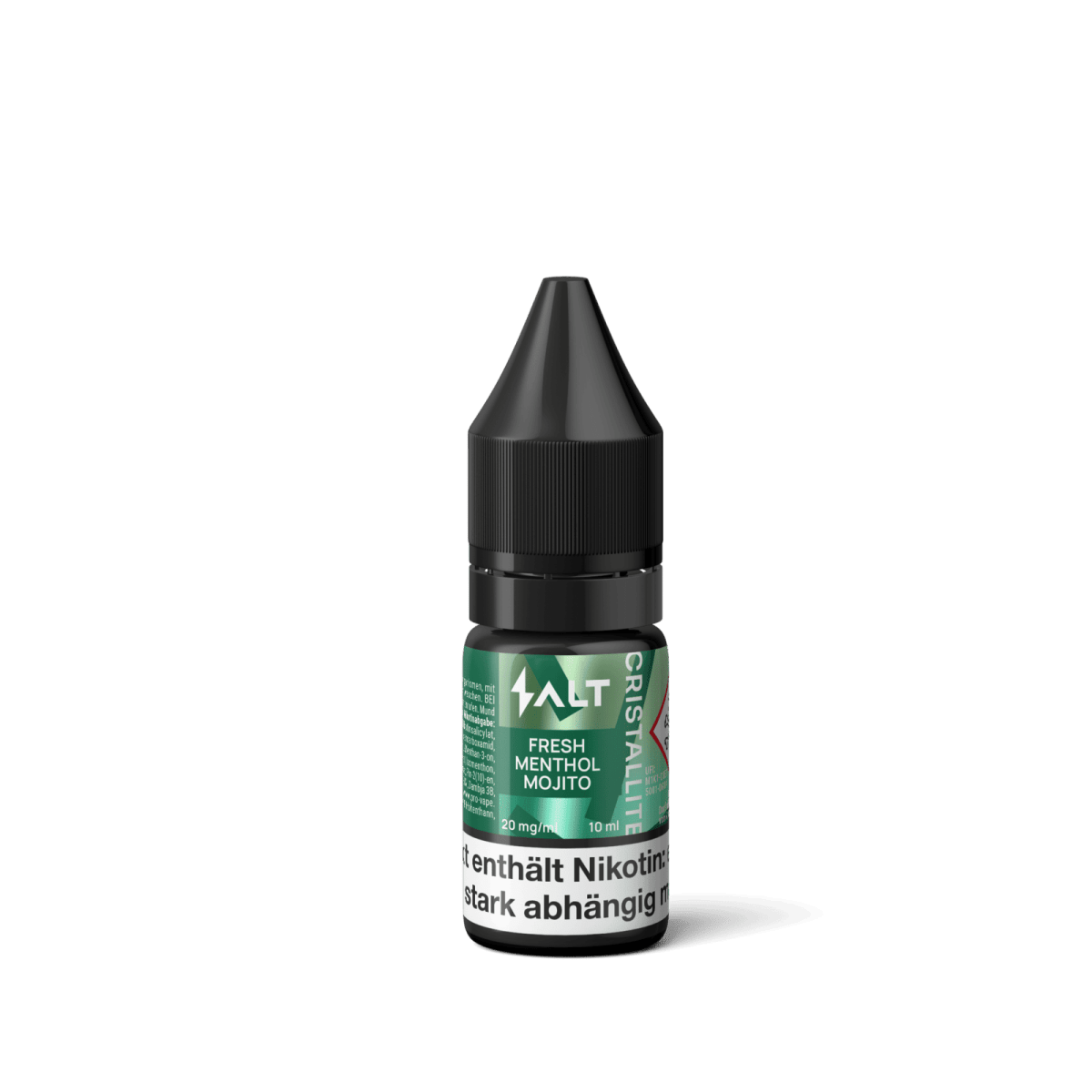 Cristallite Liquid - Frische Minze Nikotinsalz für ein erfrischendes E-Zigaretten-Erlebnis, probiere die sanfte Menthol-Note aus.