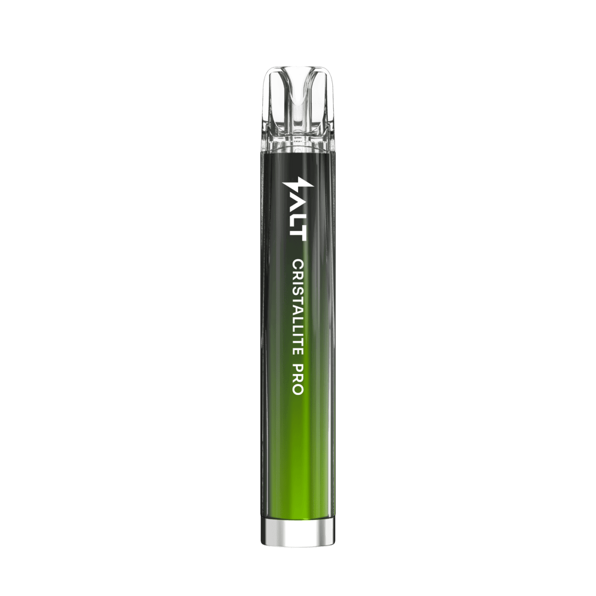 Alt Tag: Salt Cristallite Pro Summer Green Grün Schwarz, Dynamik und Lebensfreude für moderne Vaper, die Farbe lieben.