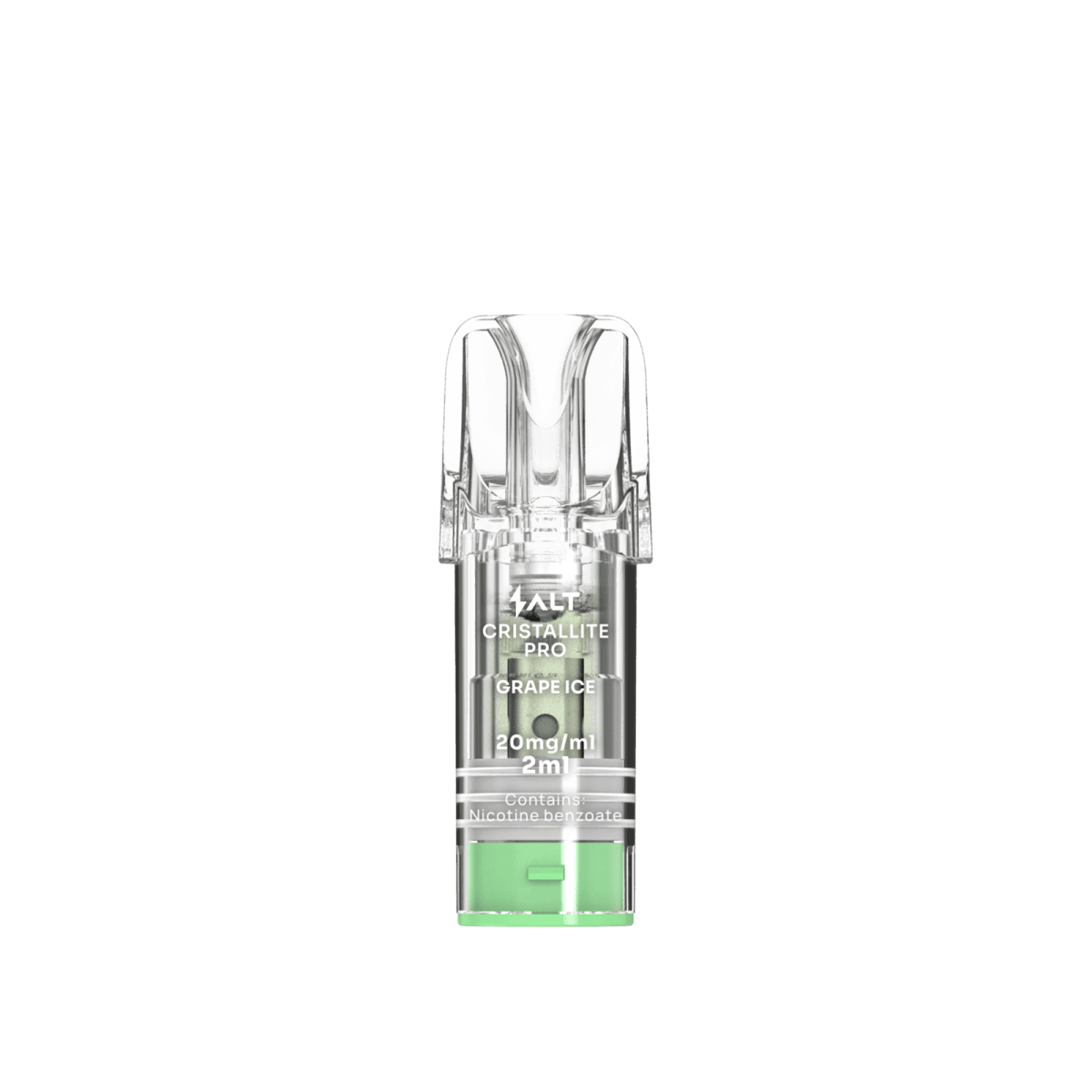 Cristallite Pro Pod Grape Ice mit intensivem Trauben-Menthol-Geschmack. Entdecke die süße Frische bei jedem Zug.