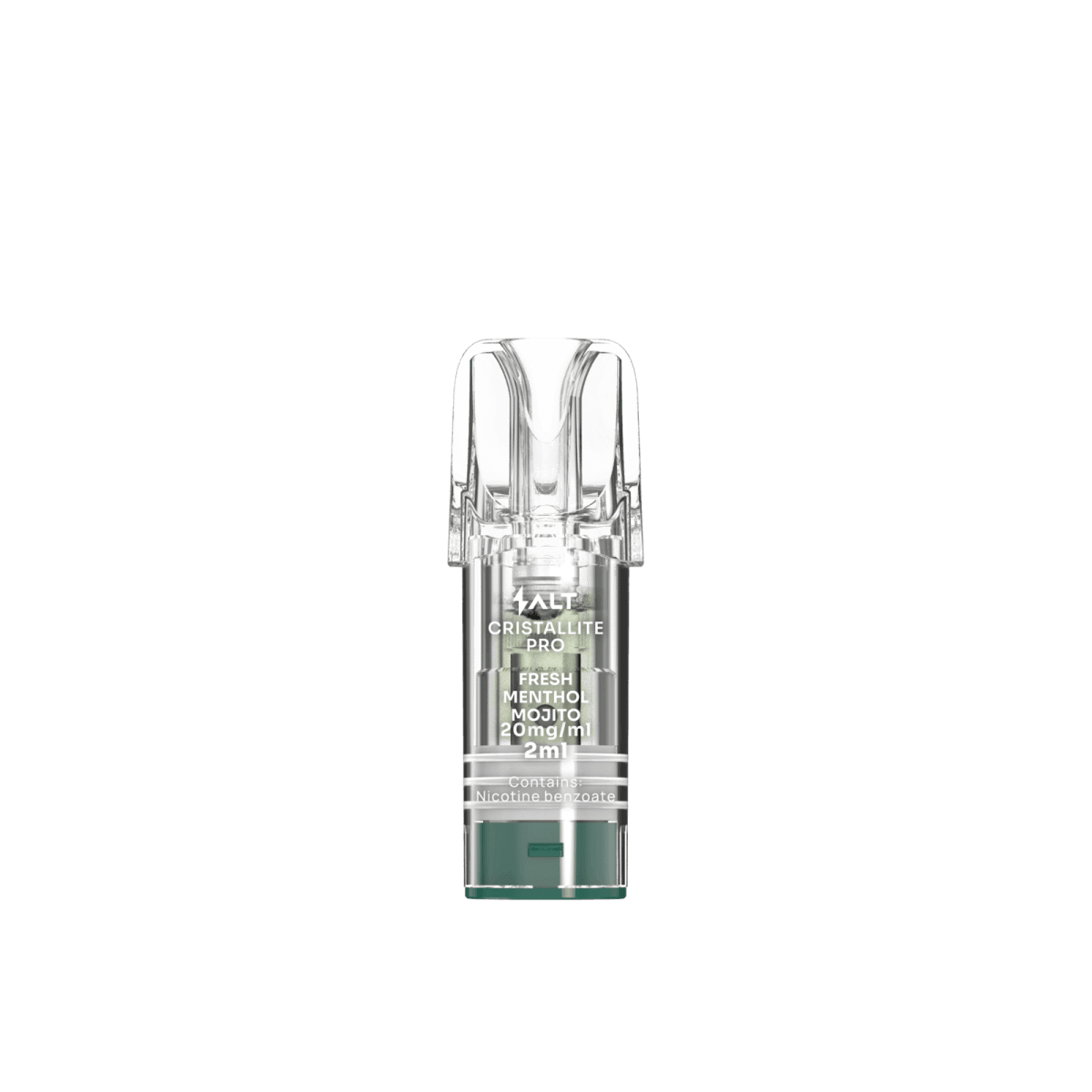 Cristallite Pro Pod im 2er Set für ein erfrischendes Menthol Mojito Erlebnis, ideal für sommerlichen Genuss in deinem Pod.
