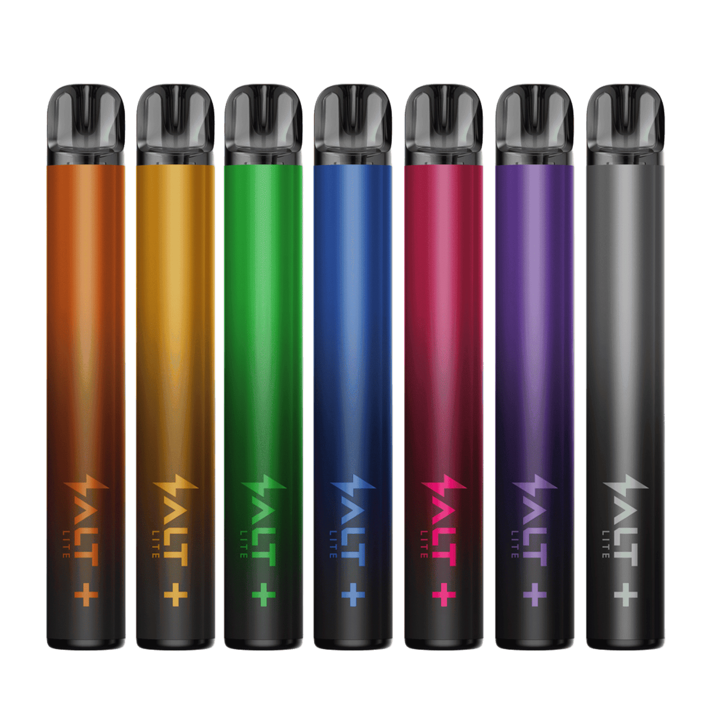 Salt+ Lite Basisgerät in verschiedenen Farben, entspanntes Dampfen in Grün, harmonisch und vitalisierend, perfekt für Naturfans.