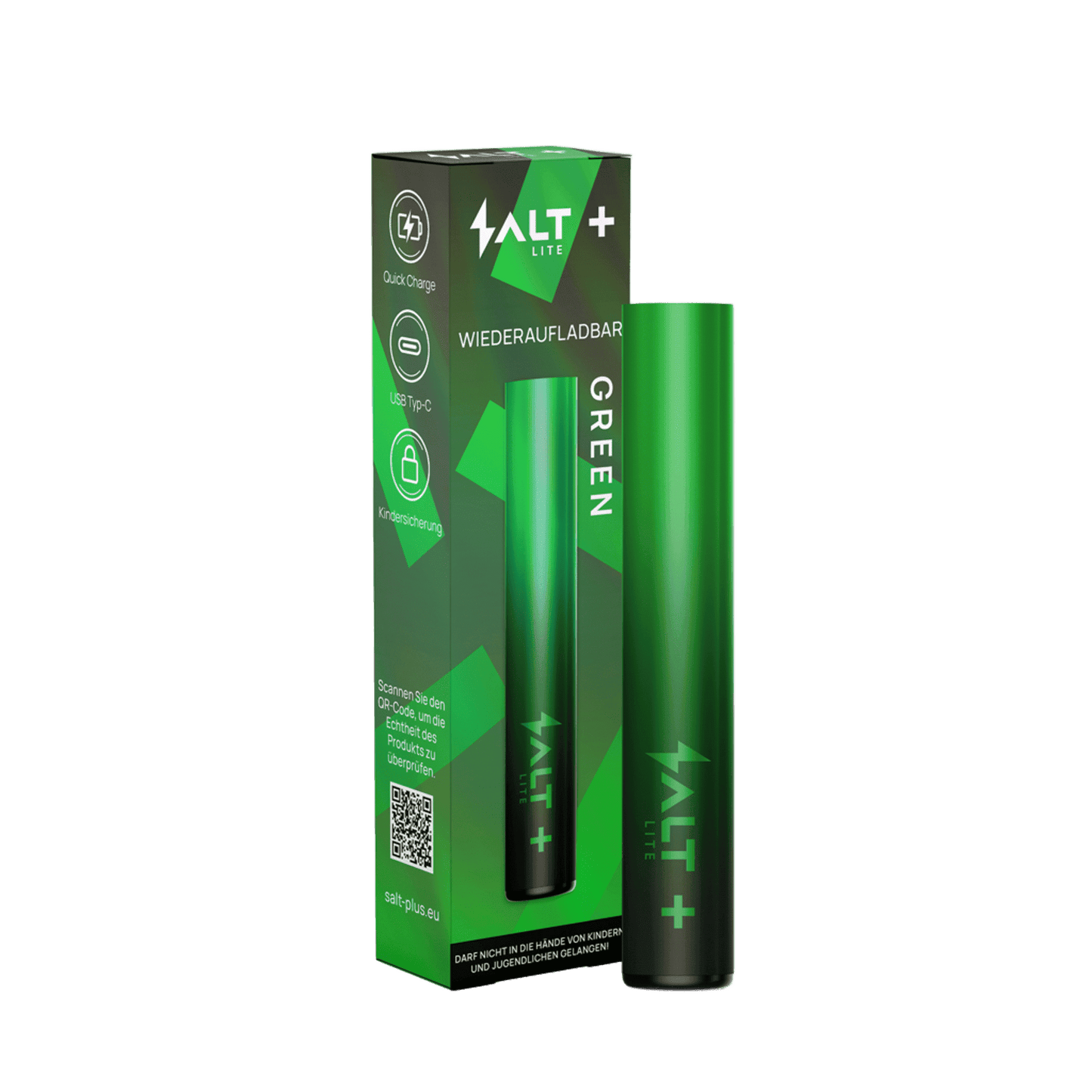 Salt+ Lite Basisgerät in Grün, ideal zum Entspannen und Auftanken; bring Naturgefühl in deinen Alltag