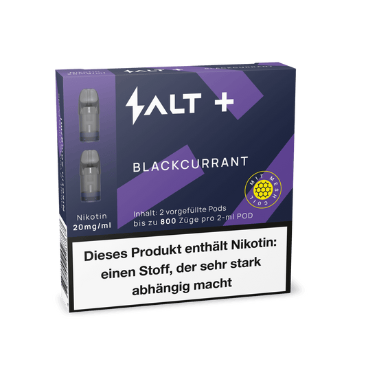 Salt+ Pod (2er Set) - Blackcurrant (Schwarze Johannisbeere)
