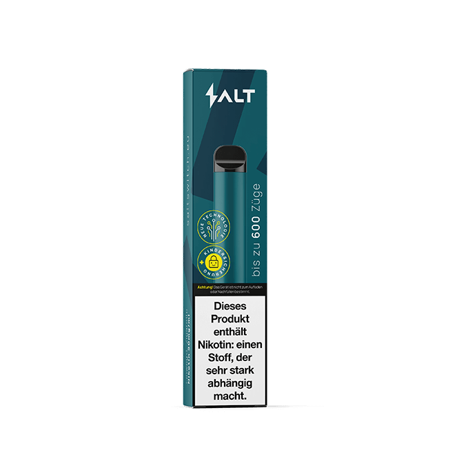 Salt Switch Kokosnuss Produktbox mit tropischem Design, verspricht karibisches Kokos-Erlebnis. Neugierige Entdecker gesucht!