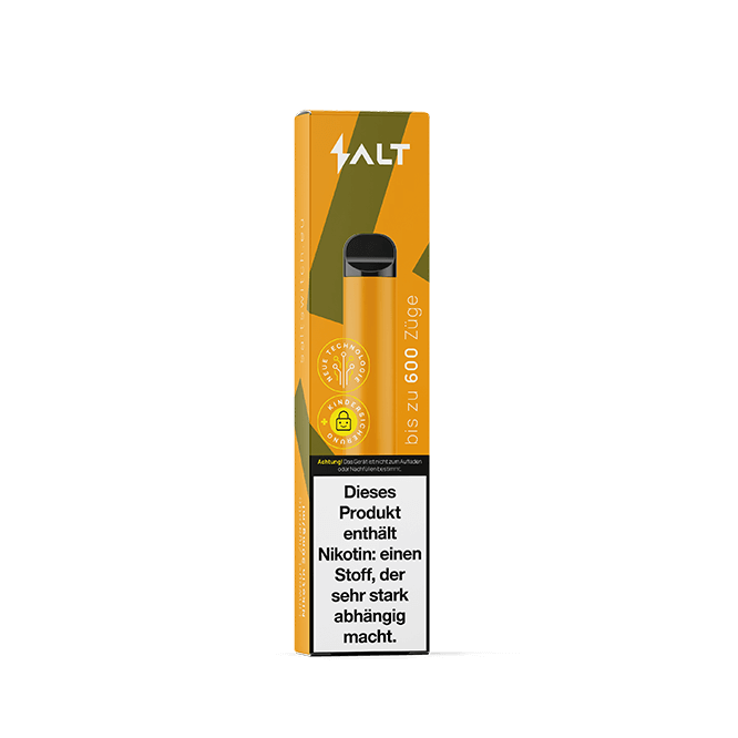 Salt Switch Mango Ice E-Zigarette - Erfrischende Mango und Menthol für deinen Sommergenuss mit nikotinhaltigem Kick.