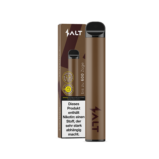 Salt Switch - Tabak Kaffee E-Zigarette, voller Tobacco Coffee Geschmack, ohne Rauch oder Teer, mit 2% Nikotin, verpackt.