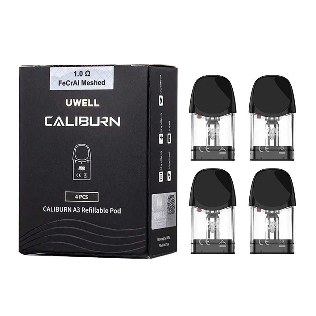 Caliburn A3/S Pod Tank 4er Set – deine nachhaltige Dampferfahrung