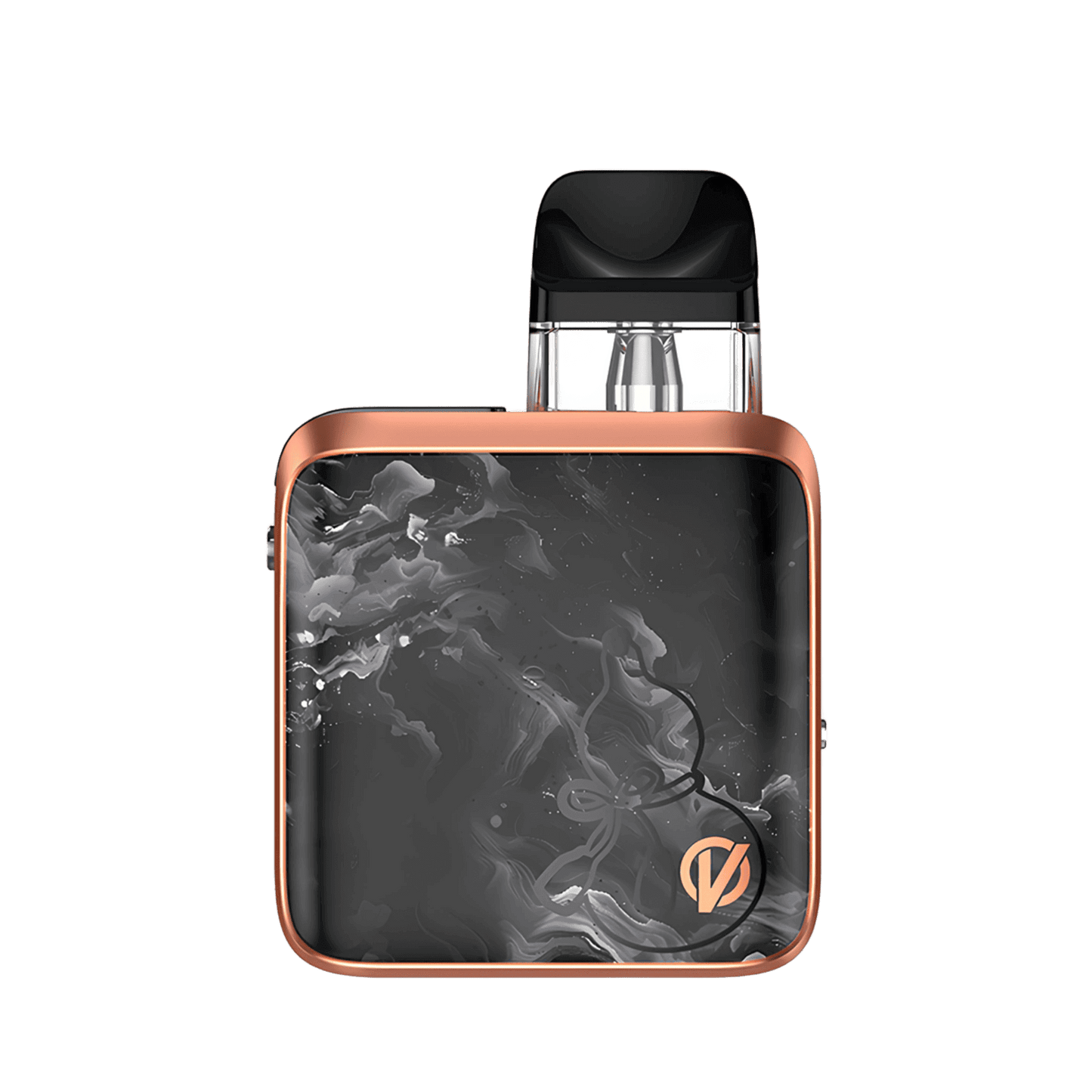 Vaporesso XROS 4 Nano Kit in Kupfer mit kunstvollem Dampfwolken-Design - perfekt für deinen individuellen Vape-Stil.