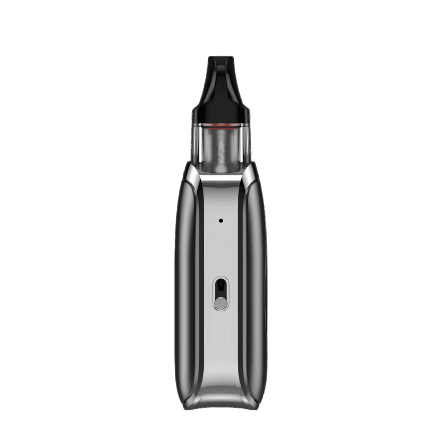 XROS 4 Nano Kit in Titanium Silver, futuristisch elegant mit mattierter Textur – entdecke modernes Vaping-Design.