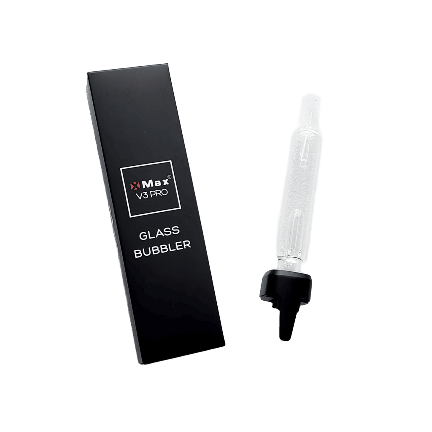 V3 Pro Glas-Bubbler für kühle, sanfte Züge mit XMax V3 Pro Vaporizer.