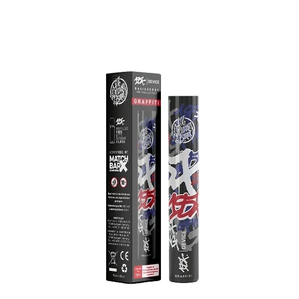 187 Basisgerät Graffiti (Bunt) - Erkunde das kreative Spannungsfeld des Vapens mit diesem farbenfrohen, auffälligen Design.