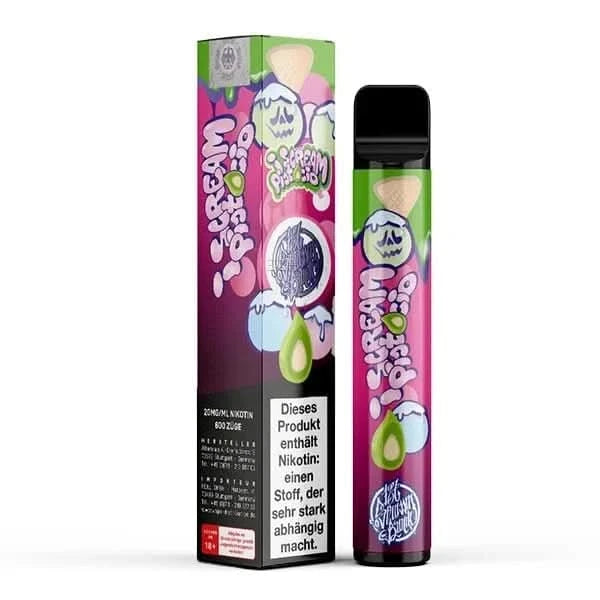 Leckerer I Scream Pistacio Vape Pen mit Pistazien-Vanille-Geschmack, ideal für warme Sommertage. Probier's mal aus!