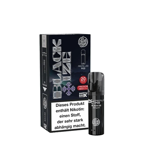 187 Pod Black Ize Brombeere Menthol - intensiver Beeren- und Mentholgeschmack, perfekt für deinen frischen Dampfergenuss.