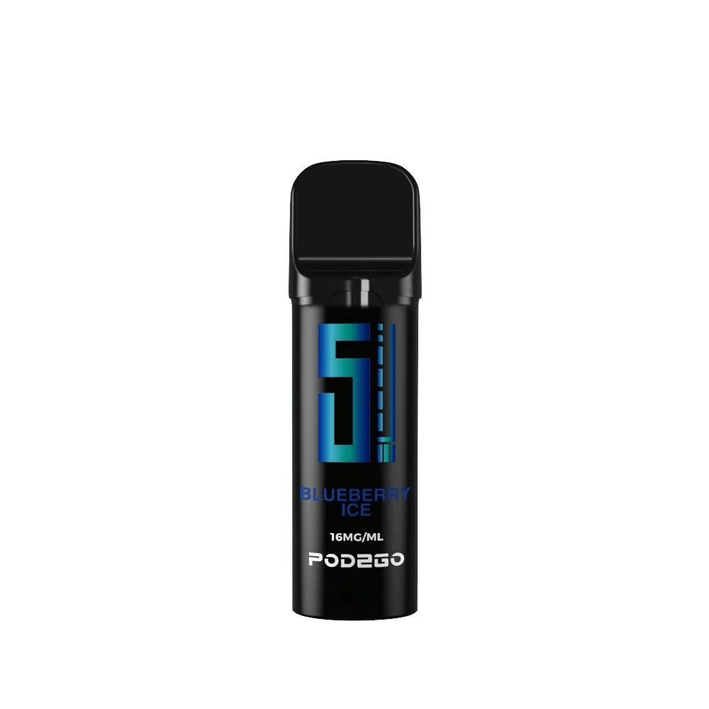 Alt Tag: Erlebe frische Blueberry Ice Vapes mit dem 5EL Pod2Go Pod – Deine eisige Blaubeer- und Minzreise! Perfekt für E-Zigaretten Liebhaber.