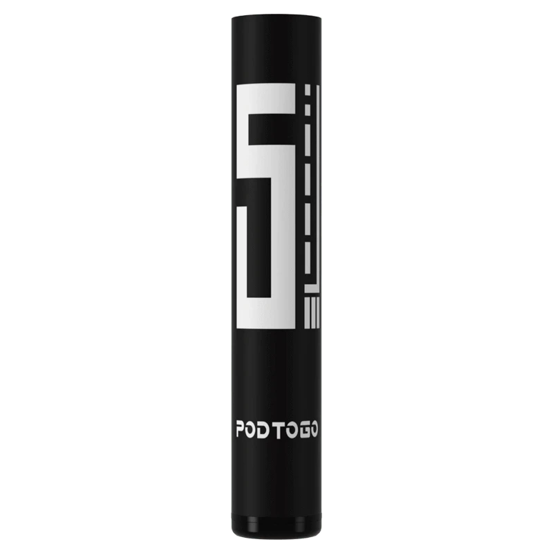 5EL Pod2Go Basisgerät in Schwarz, elegantes und vielseitiges Design für stilbewusste Vaper, passt perfekt zu jedem Anlass.