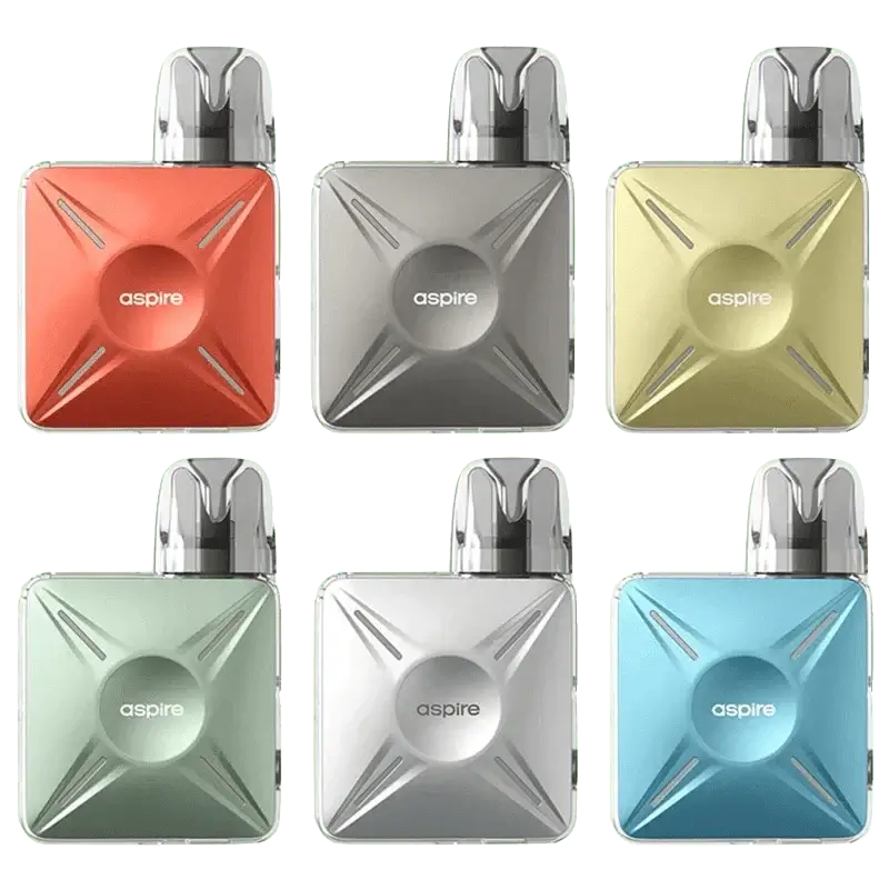 Frostblaues Aspire Cyber X Pod-Kit für stilvolles Dampfen, zeige deine coole Seite mit dieser klaren Designwahl