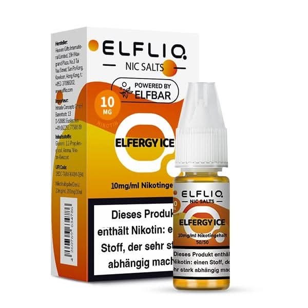 Elfliq Elfergy Energy Drink - Frischer Nikotinsalz-Liquid für Antrieb und Genuss, erlebe den typischen Energy-Drink-Geschmack.