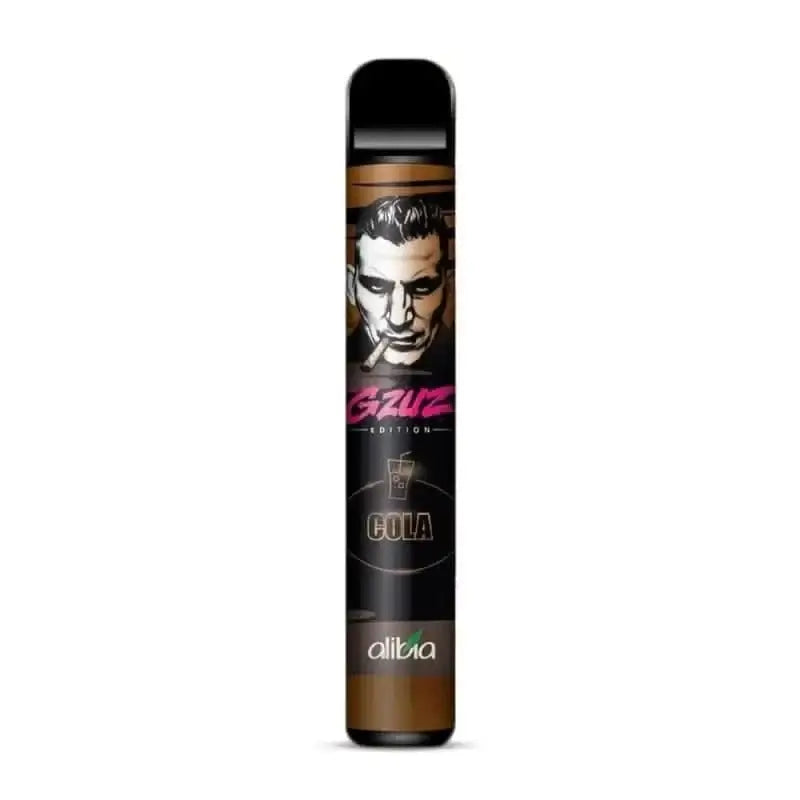 Alibia Gzuz 700 - Cola Edition: Erfrischender Vape mit leckerem Cola-Geschmack, perfekt für deine nostalgische Auszeit.