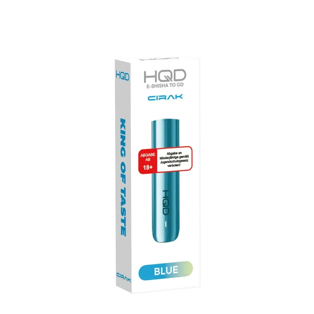 HQD Cirak Basisgerät in Blau zeigt Stil und bietet dir ein entspannendes Vape-Erlebnis. Ideal für Frische und Gelassenheit.