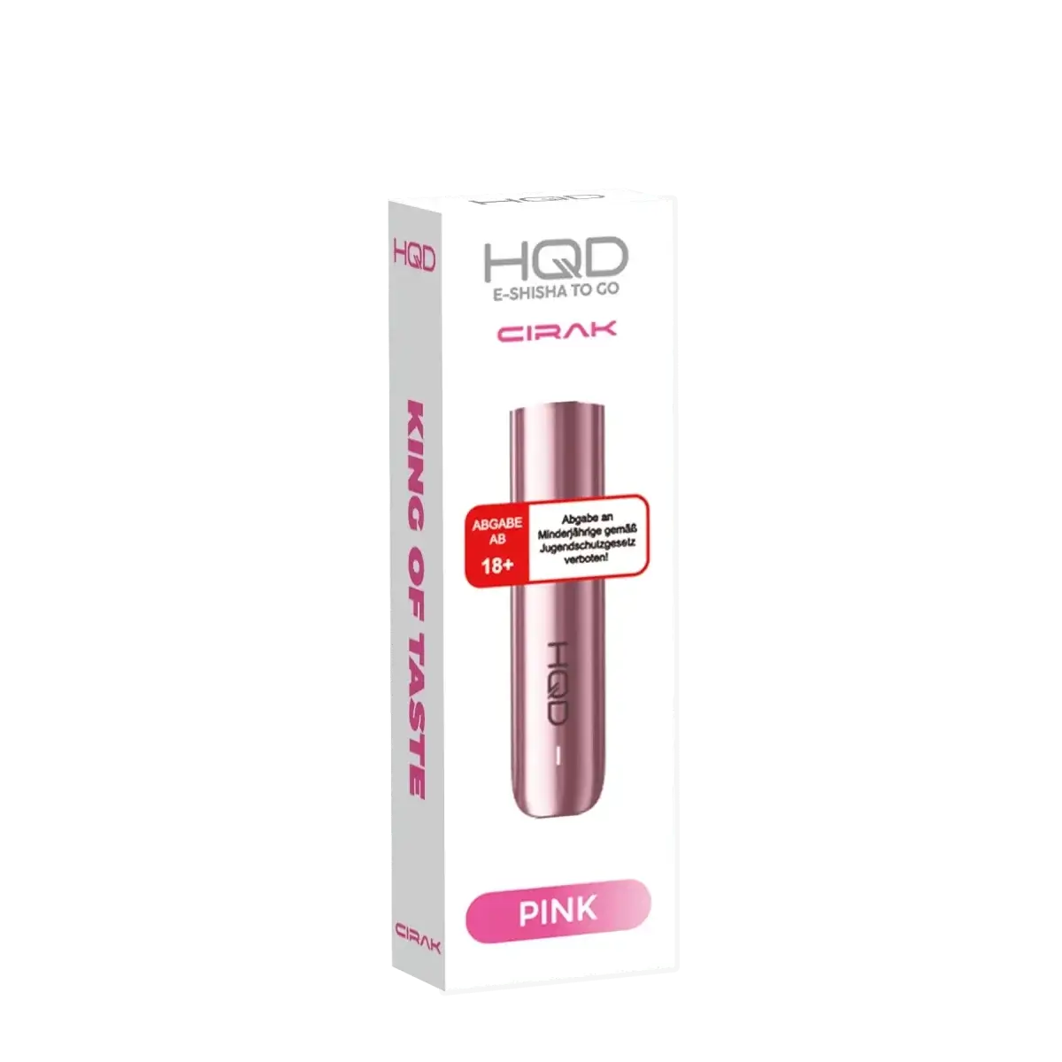 Alt Tag: Entdecke das HQD Cirak Basisgerät in Rosa – dein stylischer Begleiter für ein verspieltes Vape-Erlebnis voller Charme.