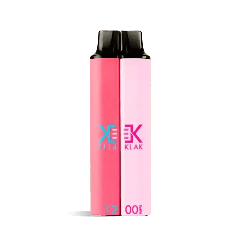 Klik-Klak Raspberry Lemonade Vape in pink and red, spritzige Erfrischung für deine Sommertage.