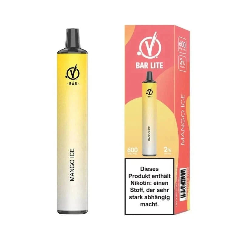 Linvo Bar Lite Mango Ice Einweg E-Zigarette für ein erfrischendes Dampferlebnis. Ideal für Einsteiger und erfahrene Vaper.