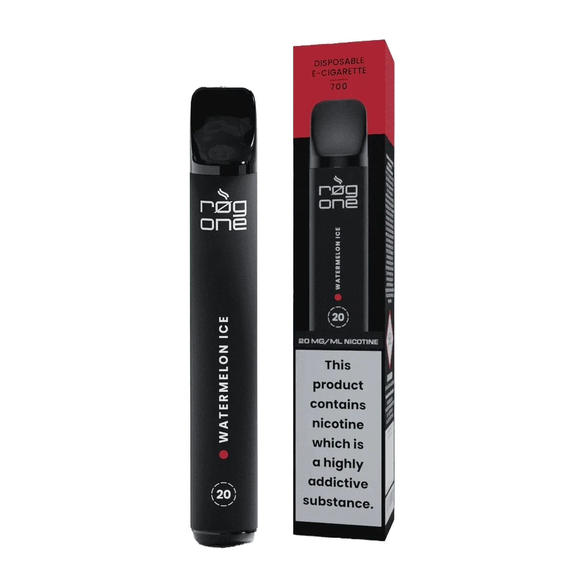 Rog One Watermelon Ice E-Zigarette - Erfrischender Mentholgeschmack, ideal für deinen süßen Sommer-Vape-Moment.