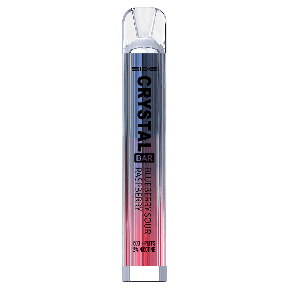 SKE Crystal Bar in Blueberry Sour Raspberry Geschmack für ein erfrischendes und lebendiges Dampferlebnis