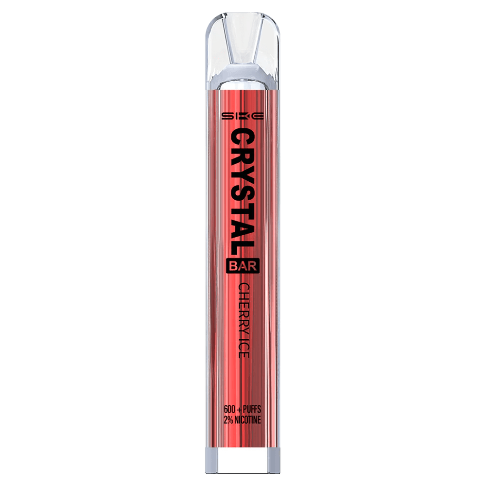 SKE Crystal Bar Cherry Ice E-Zigarette - dein perfektes fruchtig-erfrischendes Dampferlebnis mit Kirsche und Menthol entdecken.