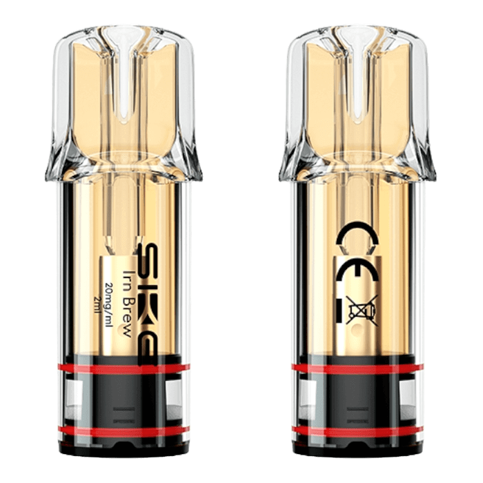 Crystal Plus Pod 2er Set - Entdecke den schottischen Energy-Drink Geschmack mit IRN Brew Aroma für intensives Dampfen.