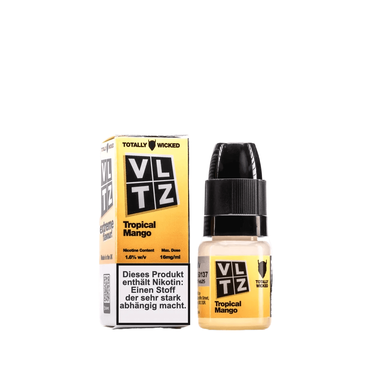 Exotisches VLTZ Tropical Mango E-Liquid, das ultimative Fruchterlebnis für Dampfer, bereit für deinen Genuss.
