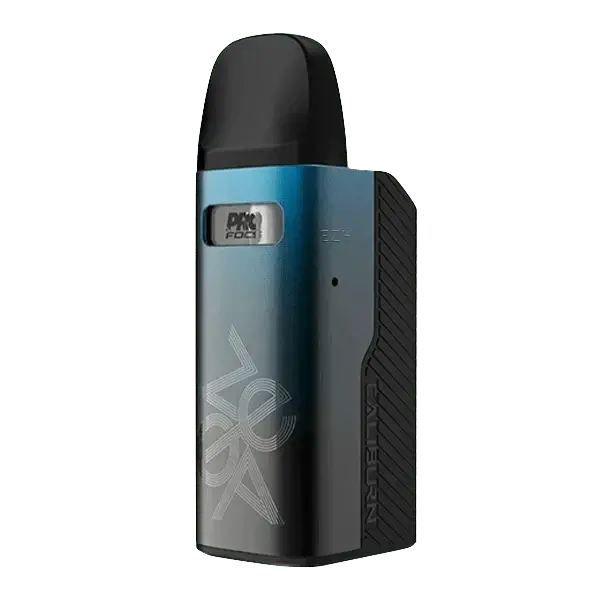Erlebe das Abenteuer mit dem Uwell Caliburn GZ2 Pod-Kit in Blau Schwarz – stilvolles Design für kreatives, mutiges Dampfen.