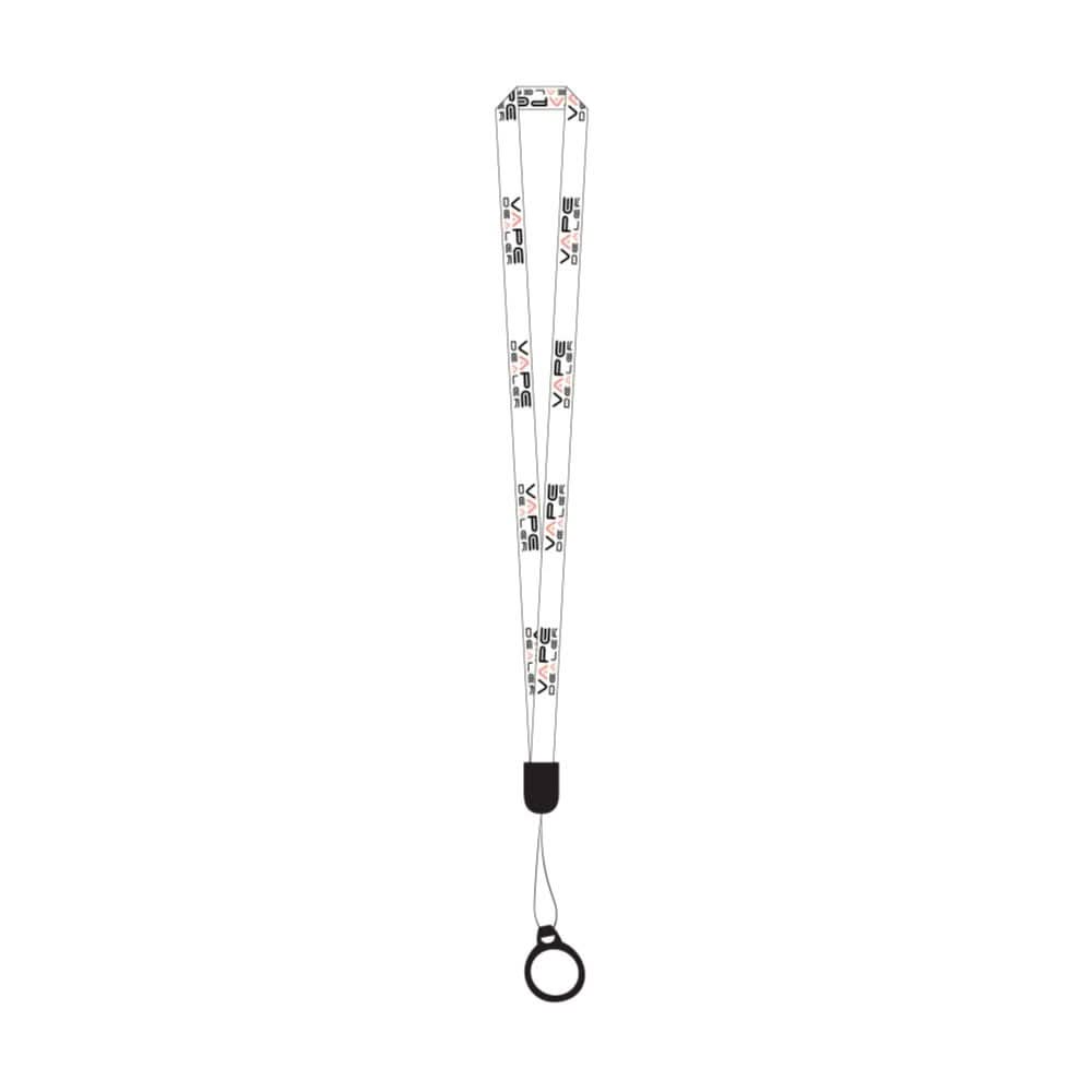 Vapeband Lanyard in Weiß – Stylisches Vape-Accessoire für deine E-Zigarette, immer griffbereit mit diesem praktischen Helfer.