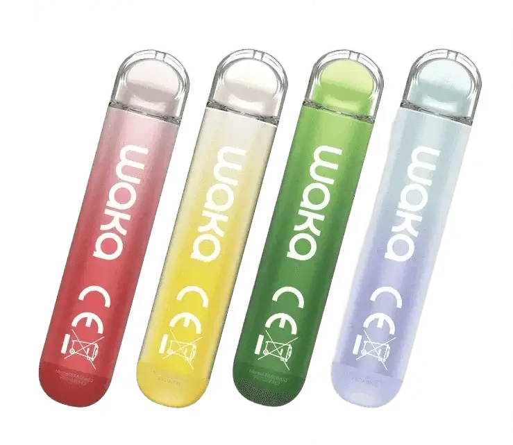 Waka soReal FA 600 Vapes in verschiedenen Geschmacksrichtungen, inklusive Kiwi Passion Guava, für ein exotisches Dampferlebnis.