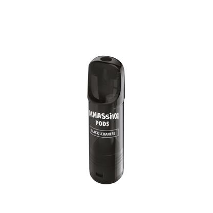 Almassiva Pod Black Lebanese für echten Traube-Minze-Genuss. Entdecke den Allrounder für jeden Moment!