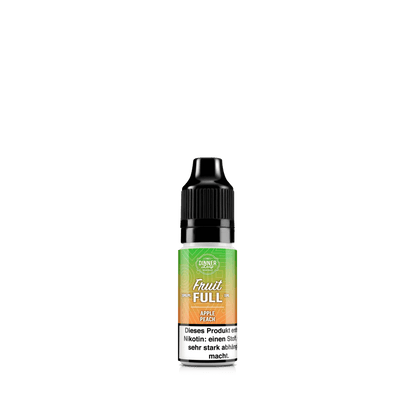 Flasche Dinner Lady Bar Salts Fruit Full - Apple Peach, Apfel-Pfirsich Aroma, erfrischend und fruchtig für Dampfer.