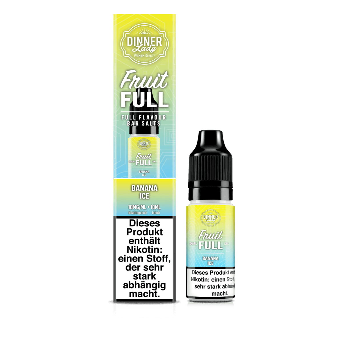 Dinner Lady Bar Salts Banana Ice - Frischer Bananen-Menthol-Geschmack für einen erfrischenden Genuss. Perfekt für Aromenliebhaber!