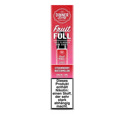 Dinner Lady Bar Salts Fruit Full - Erdbeere Wassermelone Nikotinsalz