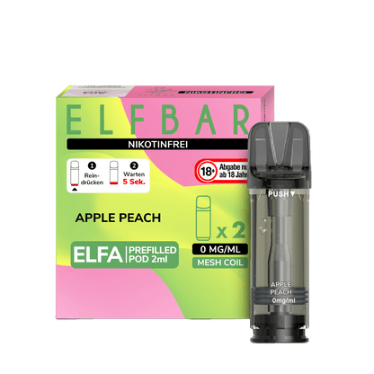 Elfbar Elfa Pod ohne Nikotin (2er Set) - Blueberry (Blaubeere) Einweg Pod-System kaufen Elfbar Elfa Pod ohne Nikotin (2er Set) - Blueberry (Blaubeere) Einweg Pod-System kaufen