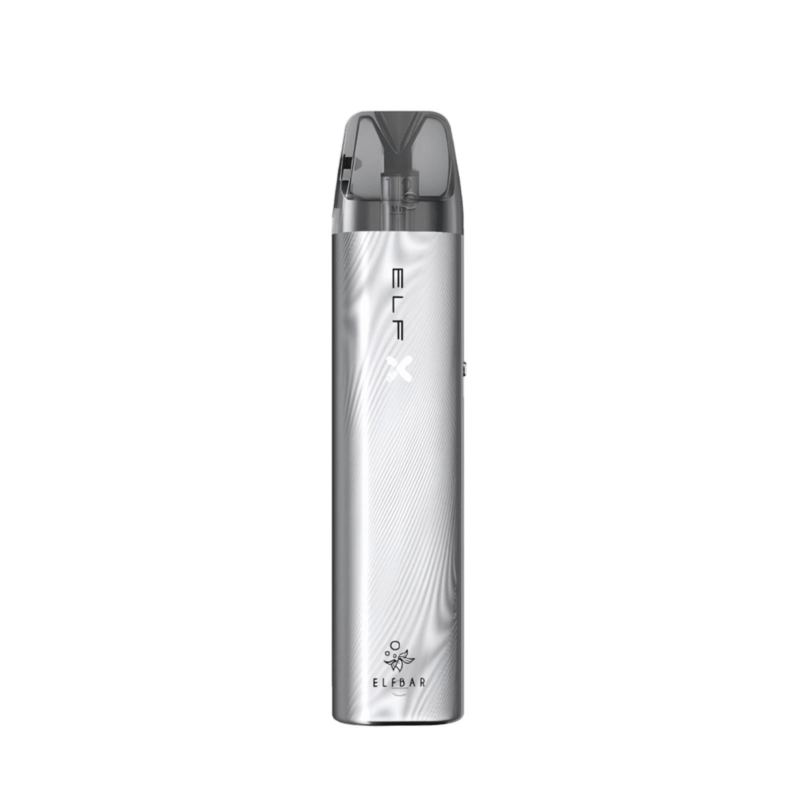 Entdecke das schicke ElfX Pod Kit in Silber – ideal für deinen Alltag, robuster Glanz versprüht Eleganz und Schutz vor Kratzern.